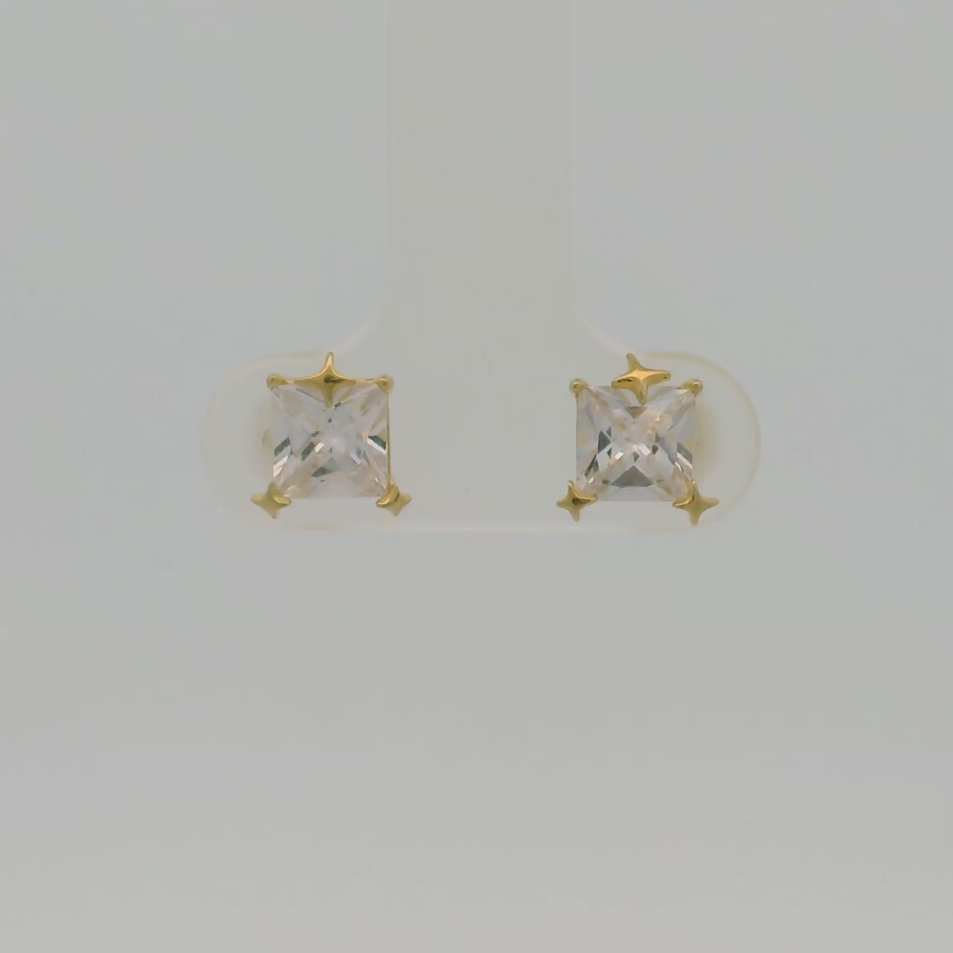 mystical-silver-gold-stud-earrings